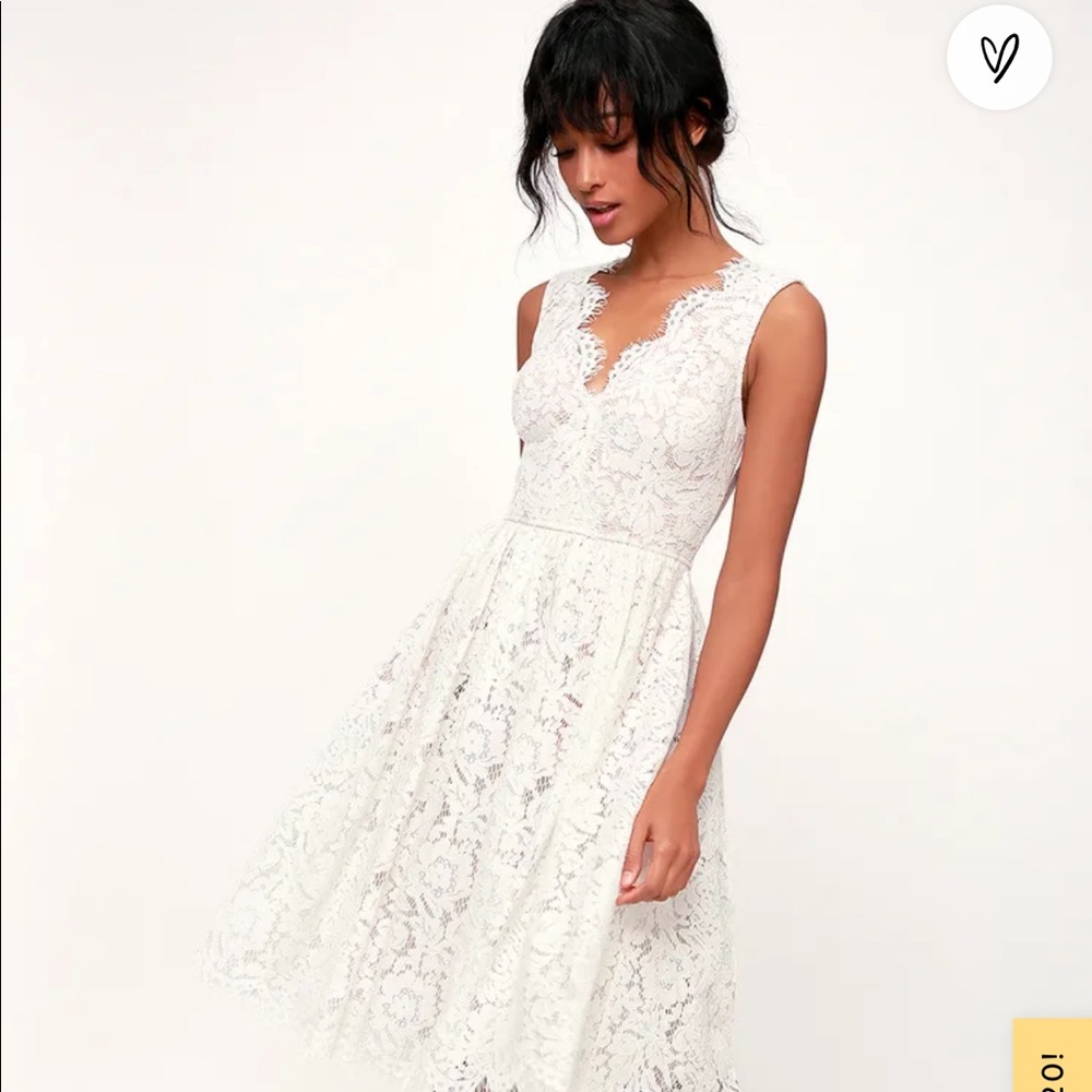 Lulu’s Lace Dress - Size Large